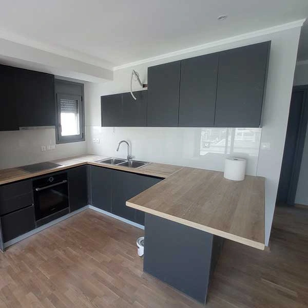 Ντουλάπια Κουζίνας με Πάγκο